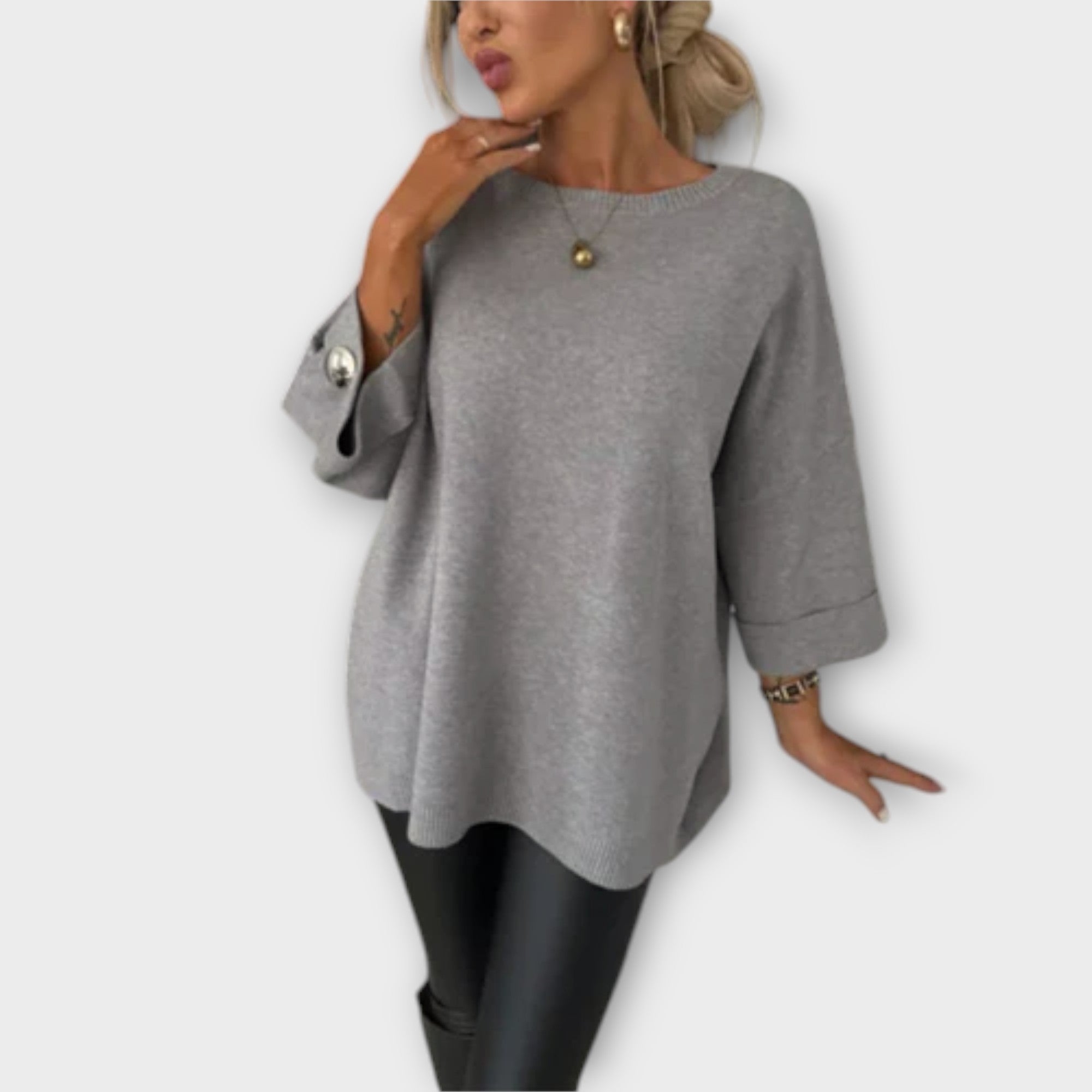 Isabella | Elegantne kootud pluus