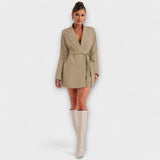 Zélia | Blazer Kleit V-kaelusega