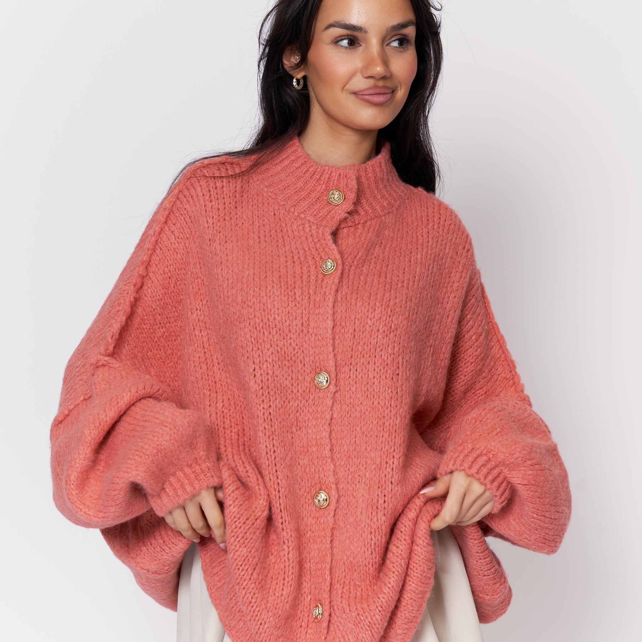 Elena | Oversize Pleteni Kardigan